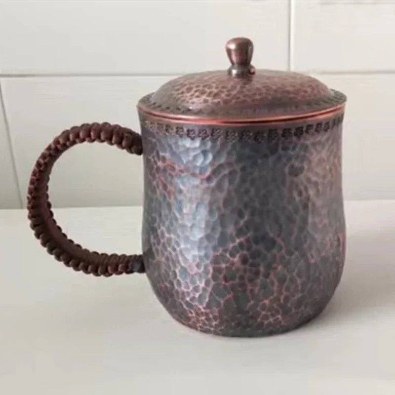 Caneca Artesanal de Cobre - Retro Weave Terapia da Mulher