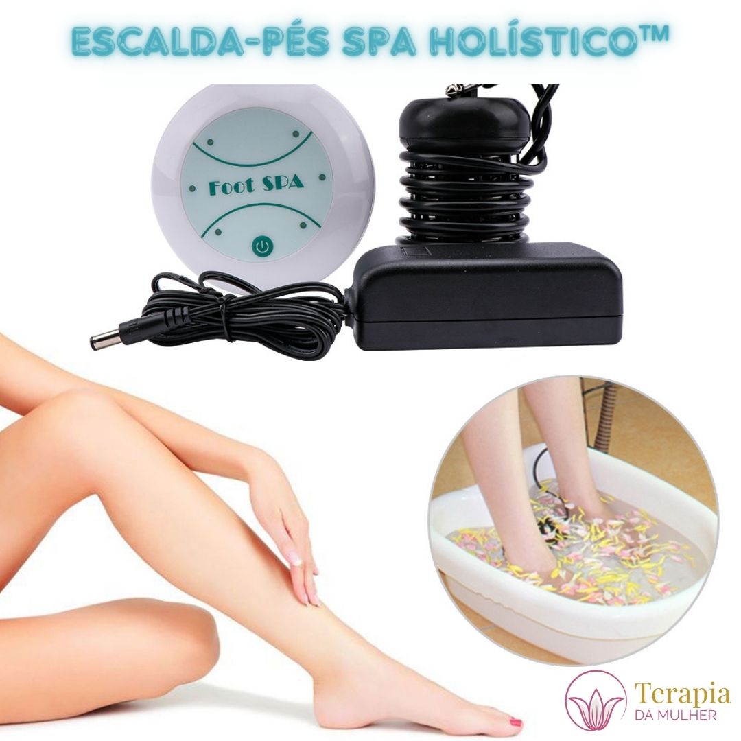 Escalda-pés SPA Holístico™ - Detox e Relaxamento