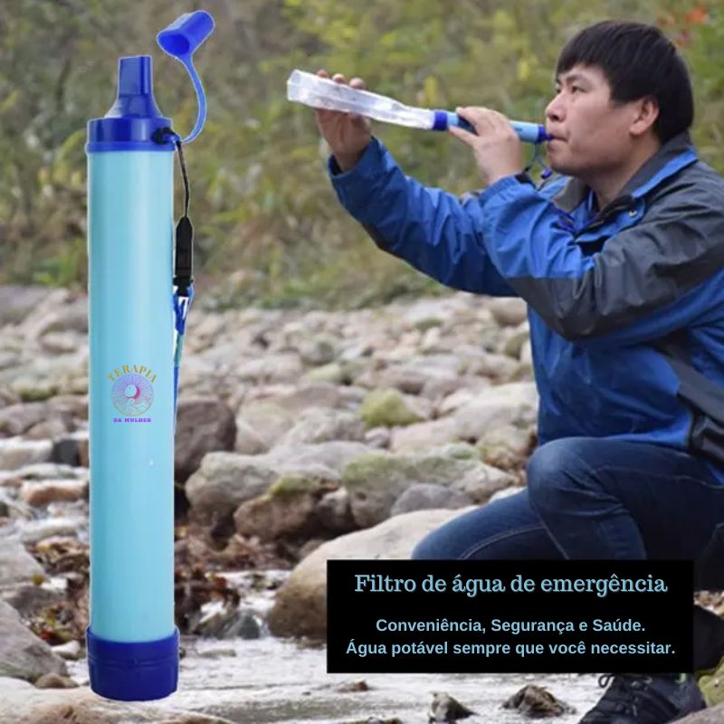 Água potável - Filtro de emergência F-Travel™