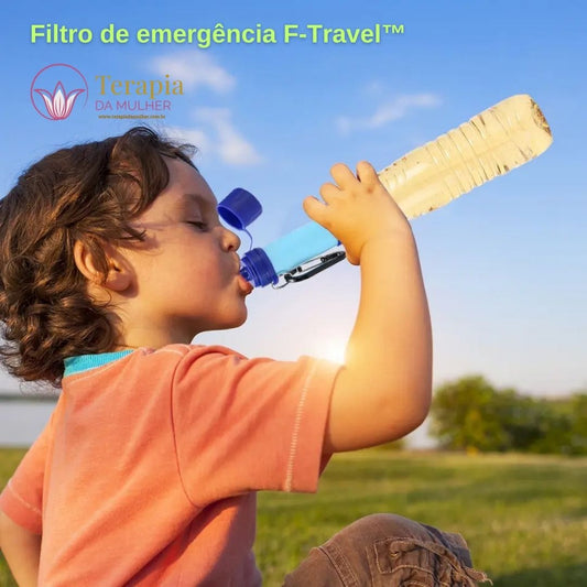 Água potável - Filtro de emergência F-Travel™