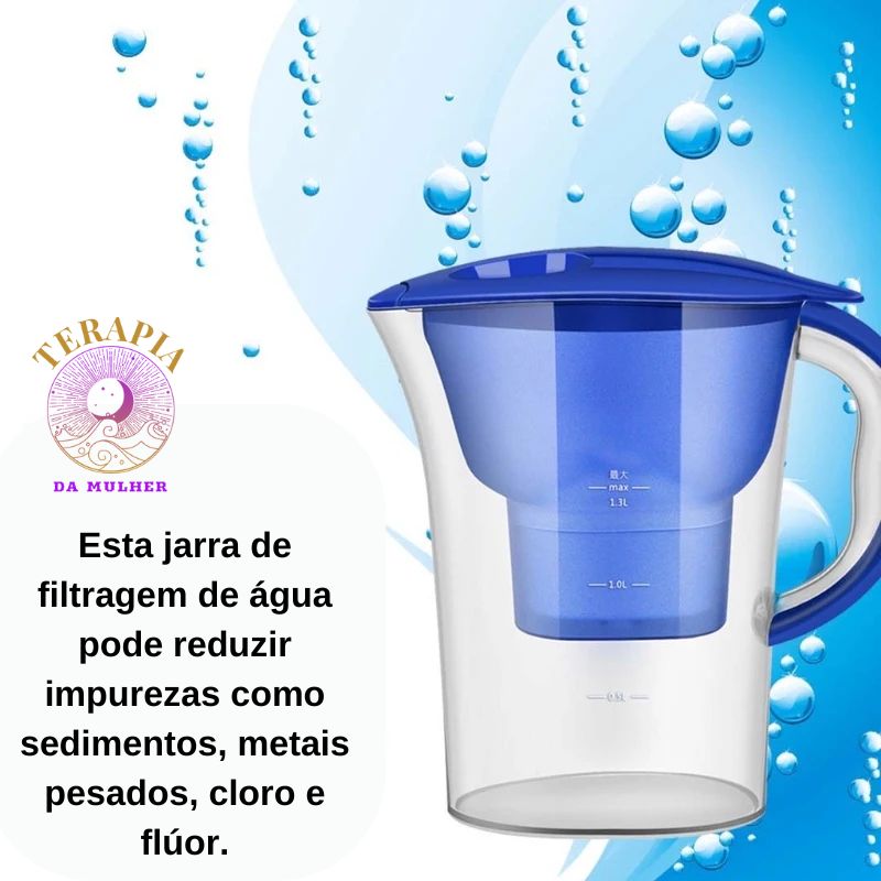 Jarra purificadora de água - Nobreza da Água™