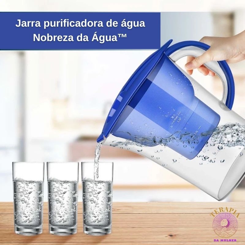 Jarra purificadora de água - Nobreza da Água™