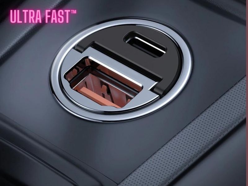 Carregador Veicular Invisível - Ultra Fast™