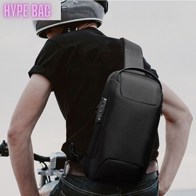 Hype Bag - Mochila Minimalista Moderna Resistente à Água Plurissex